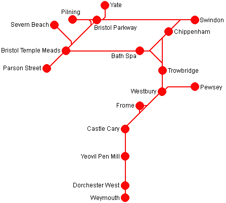 Heart of Wessex Day Ranger route map