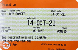 Explore the Capital Day Ranger ticket